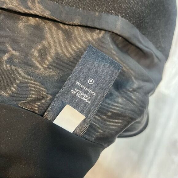 RW & Co. Women's Single-Breasted Stretch Lining Blazer Black Shimmer Size 00 - Picture 11 of 13